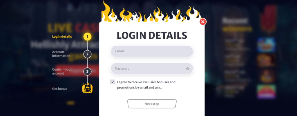 Hellspin Casino login