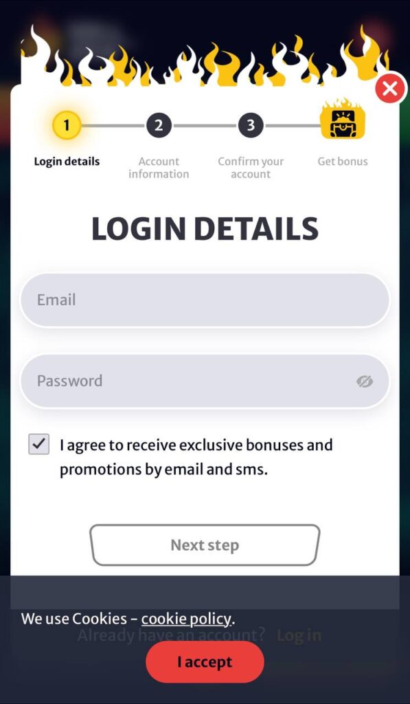 Hellspin login