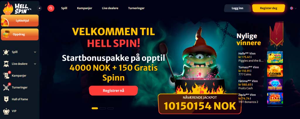 Hellspin Casino Norway